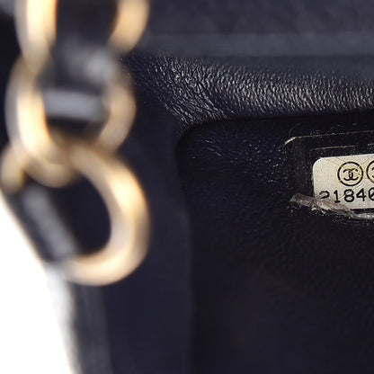 Chanel Caviar Quilted Mini Rectangular Flap Navy 7 of 7