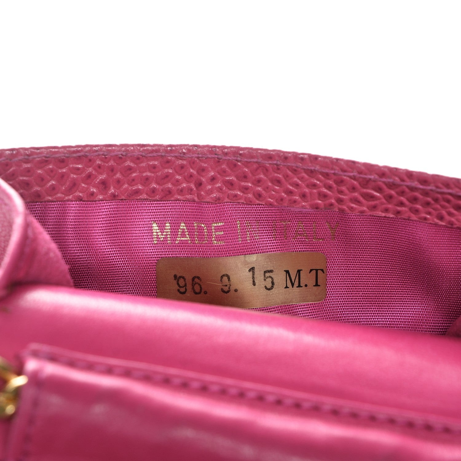 Chanel Caviar Cell Phone Crossbody Bag Pink 7 of 9