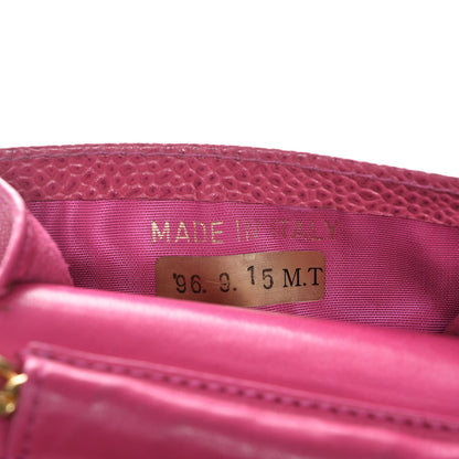 Chanel Caviar Cell Phone Crossbody Bag Pink 7 of 9