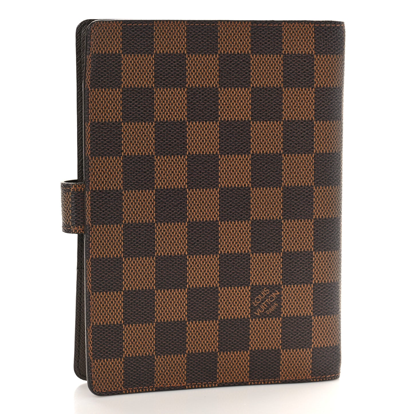 Damier Ebene Medium Ring Agenda Cover
