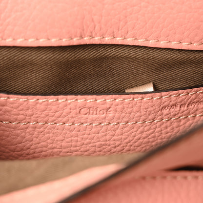 Chloe Grained Calfskin Small Marcie Saddle Bag Pink 6 of 11