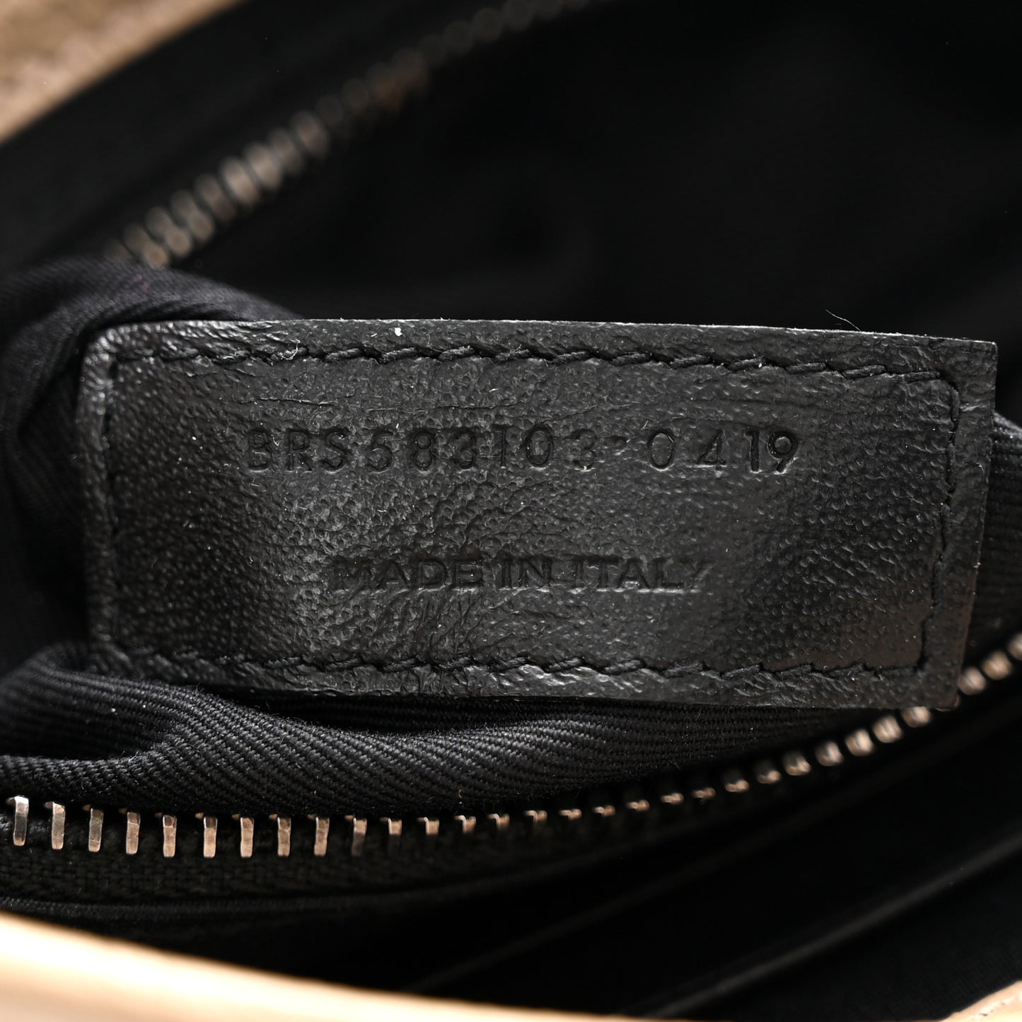 Crinkled Calfskin Matelasse Monogram Niki Chain Wallet Dusty Grey