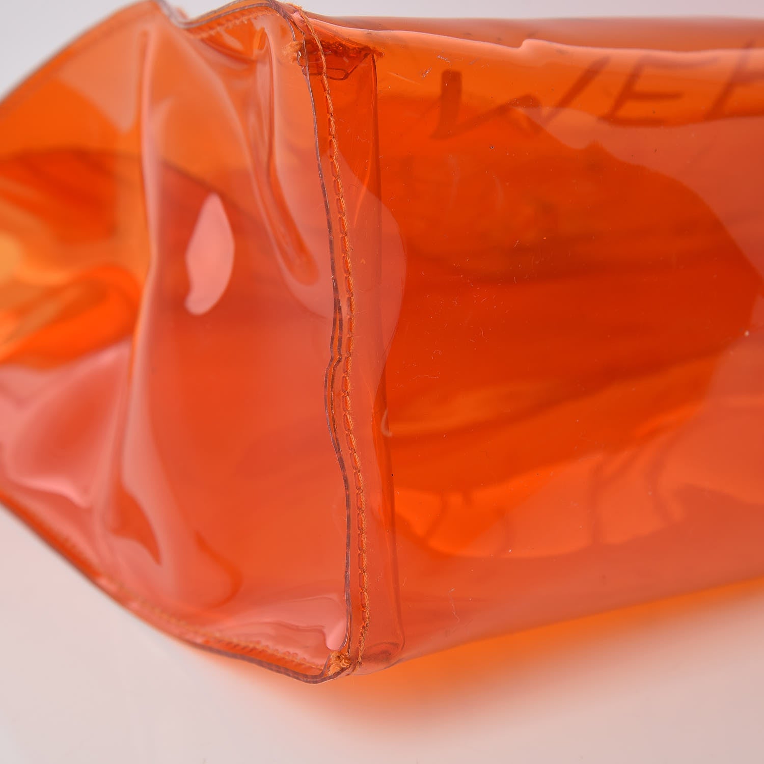 Hermes Vinyl Souvenir De L'Exposition Kelly Orange 9 of 12