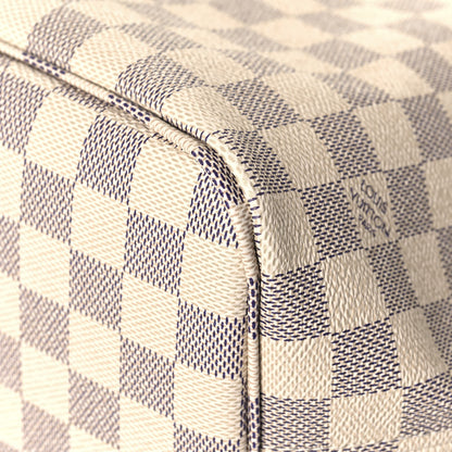 Louis Vuitton Damier Azur Braided Neverfull MM Pink 10 of 13