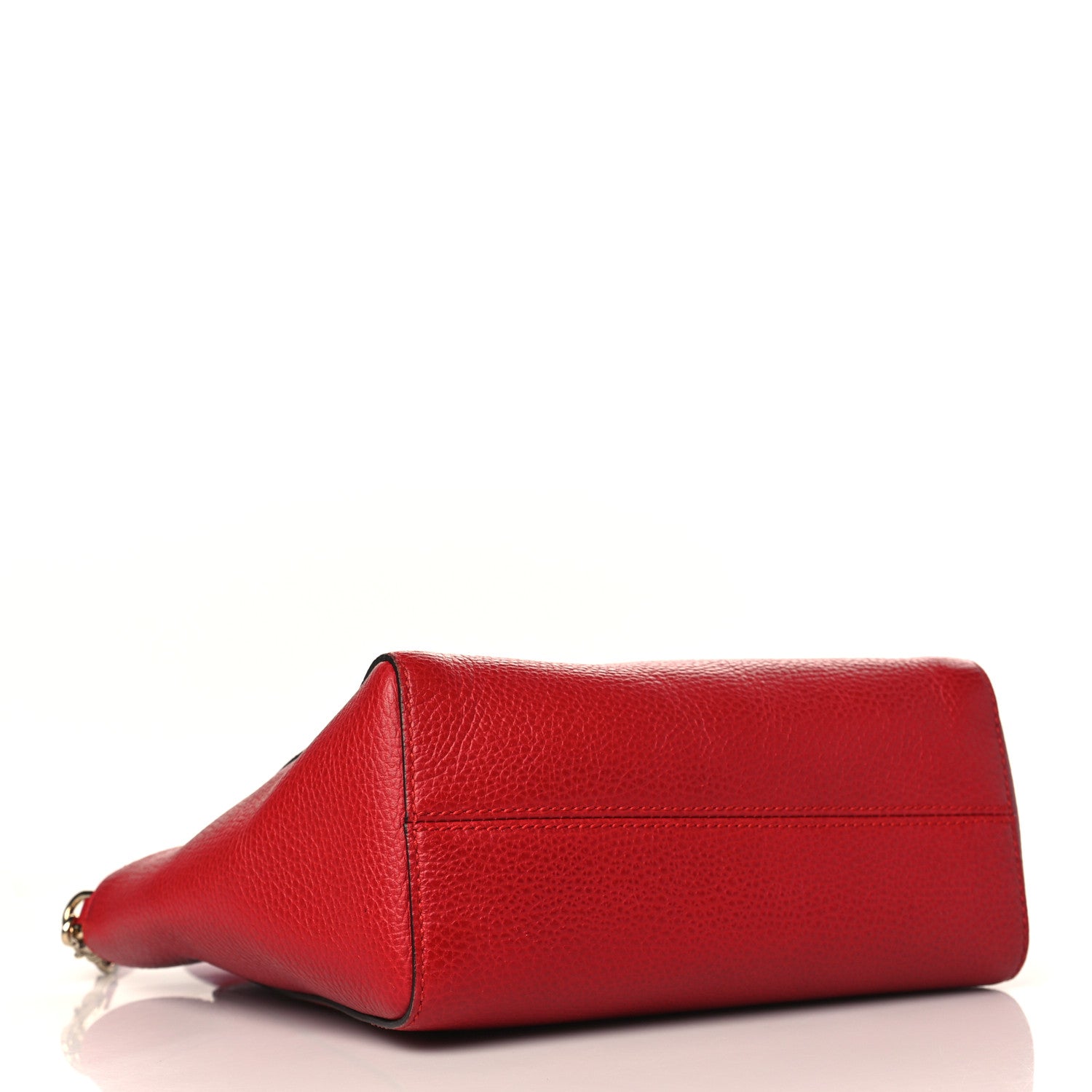 Gucci Dollar Calfskin MIni Swing Top Handle Bag Tabasco 4 of 9