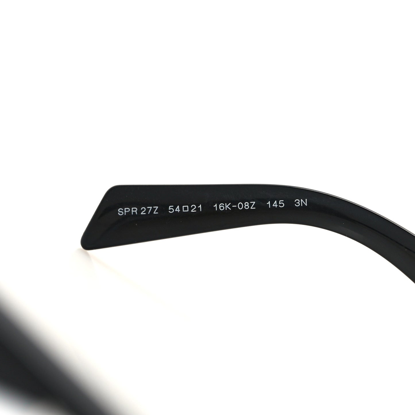 Acetate Symbole Sunglasses SPR 27Z Black