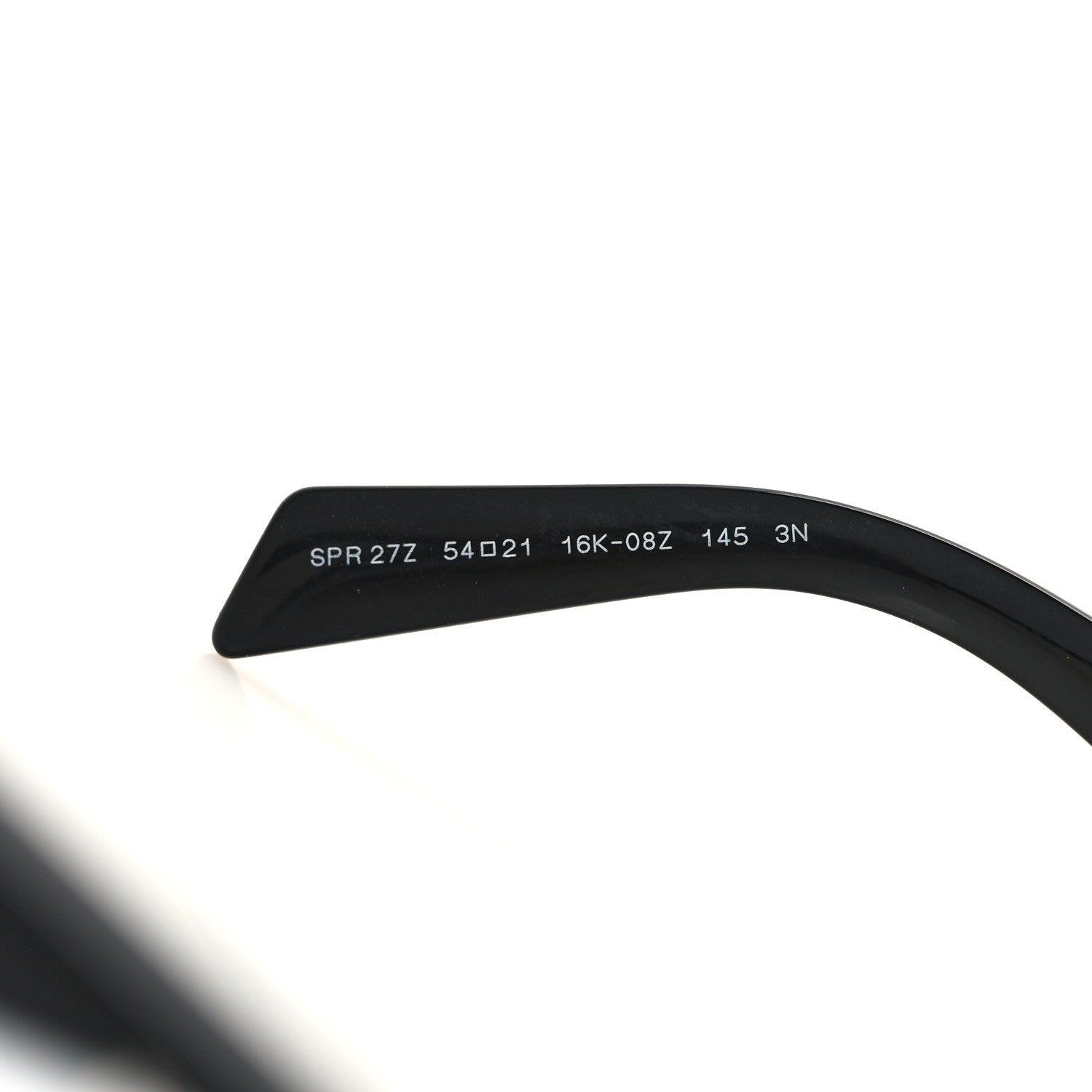 Prada Acetate Symbole Sunglasses SPR 27Z Black 7 of 7
