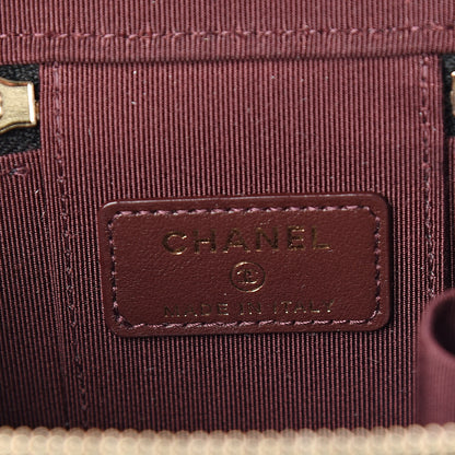 Chanel Caviar Quilted Mini Vanity Case With Chain Black 6 of 11