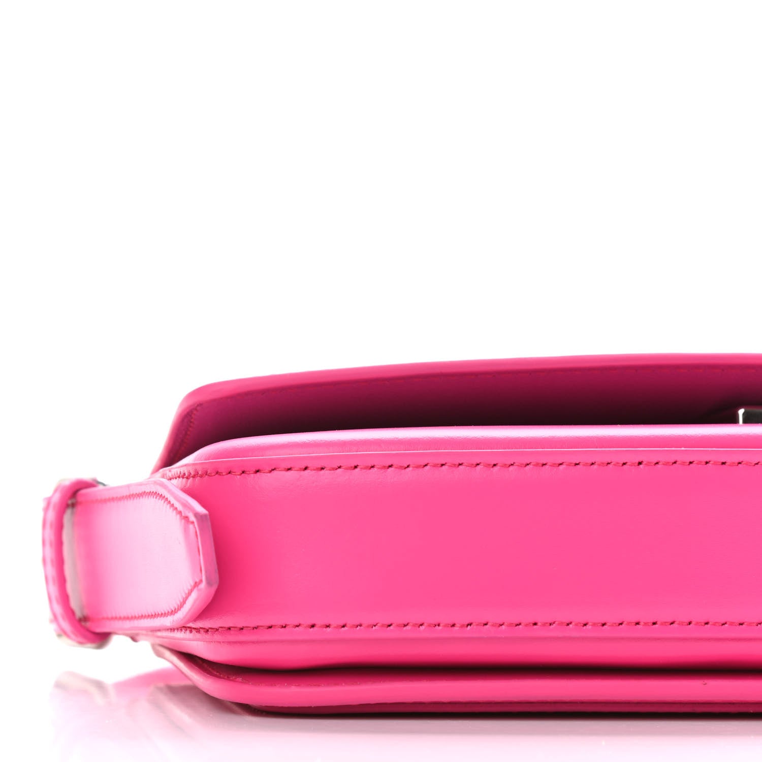 Balenciaga Shiny Box Calfskin Ghost Sling Bag Fuchsia 8 of 9