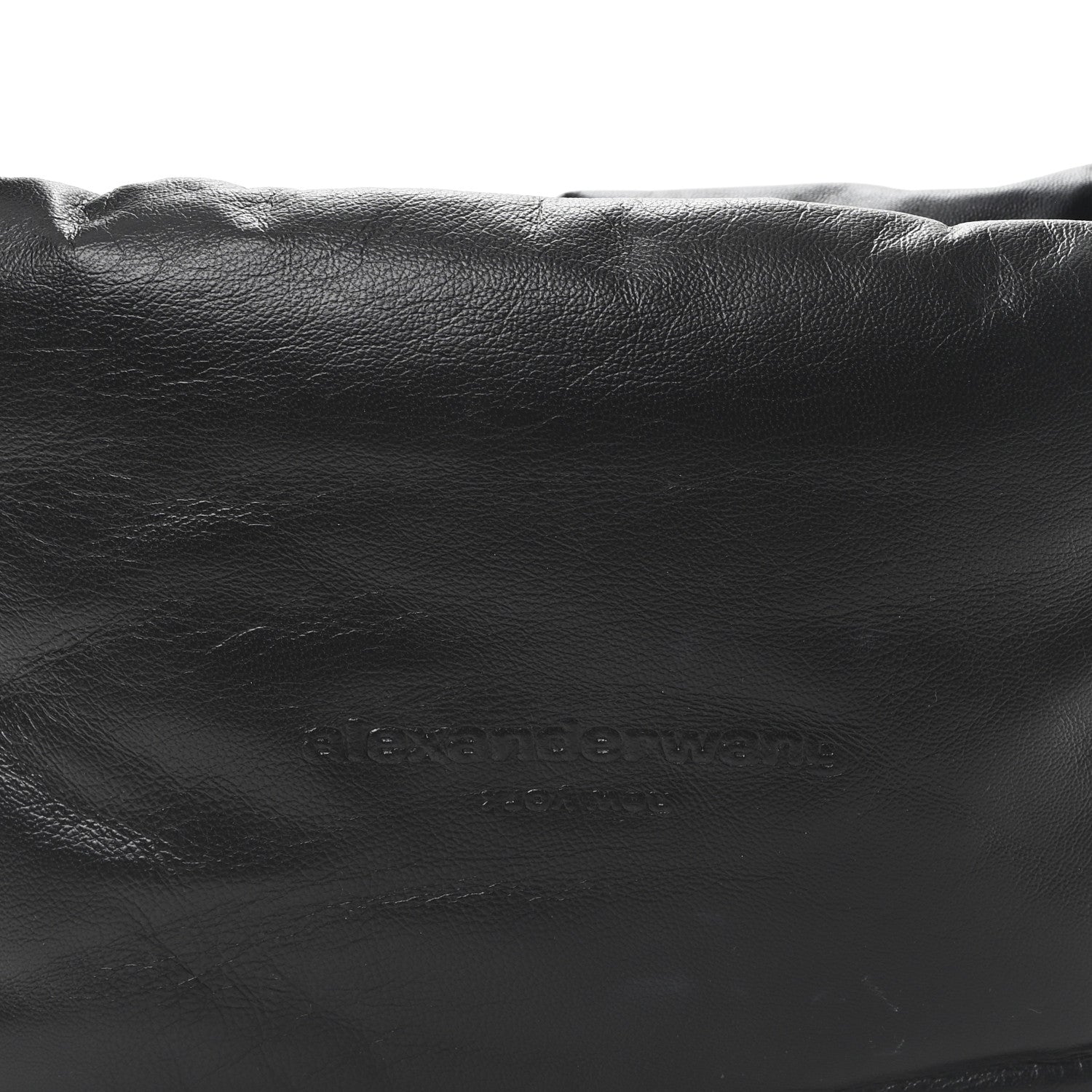 Alexander Wang Lambskin Small Ryan Puffer Bag Black 7 of 9