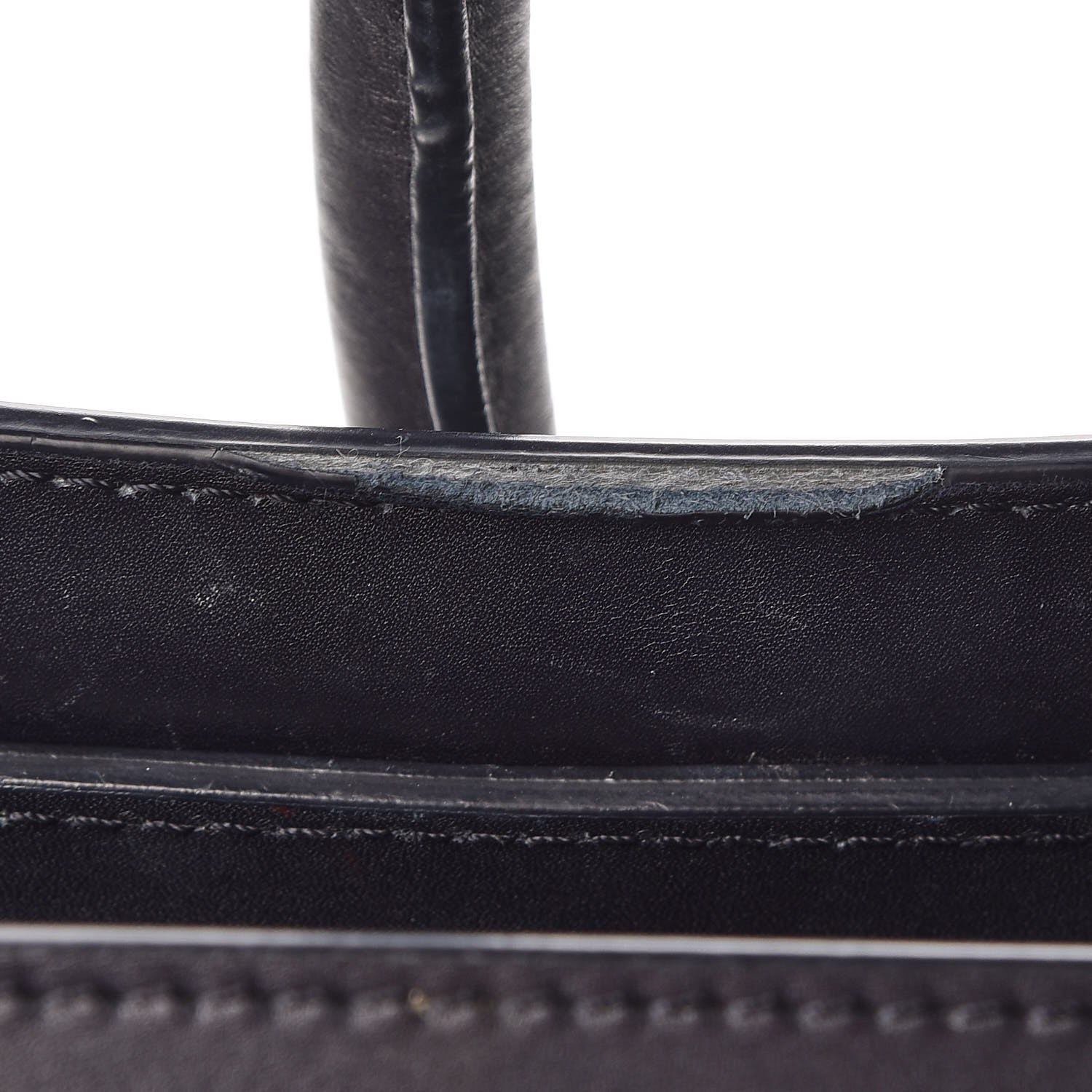Celine Satin Calfskin Mini Tri-Color Luggage Anthracite 12 of 12