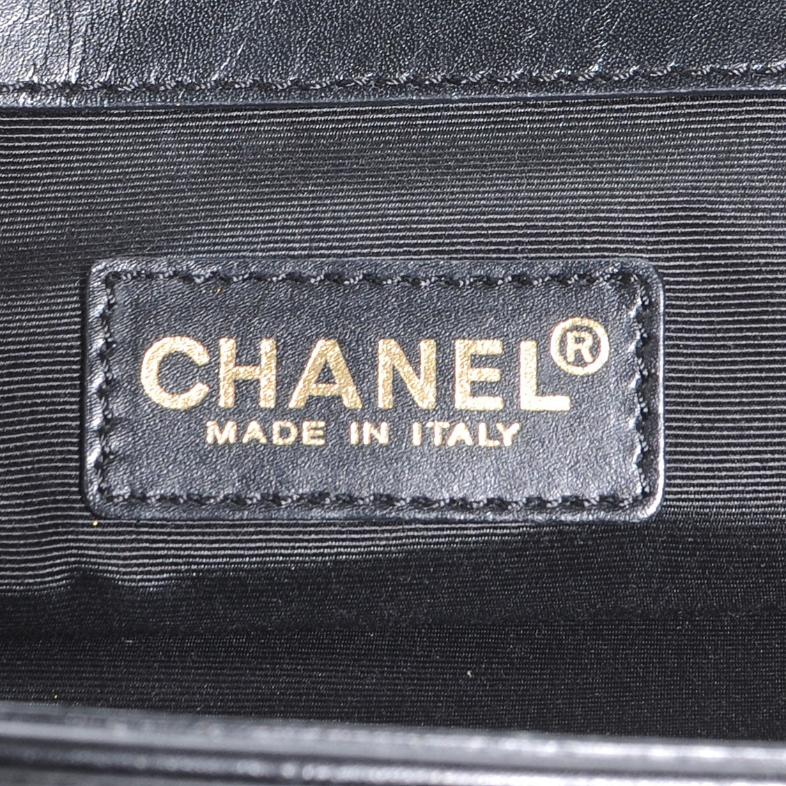 Chanel Canvas Coco Shopping Tote Black 6 of 7