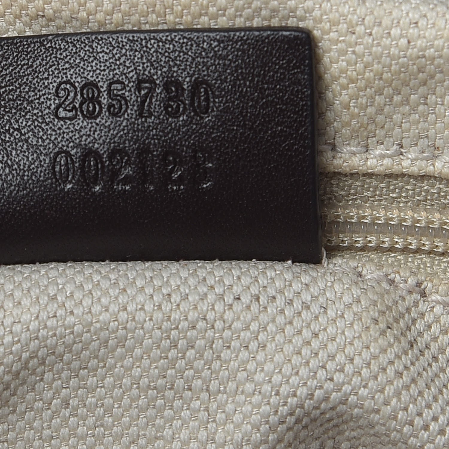 Gucci Guccissima Large Sukey Top Handle Bag Chocolate 7 of 11