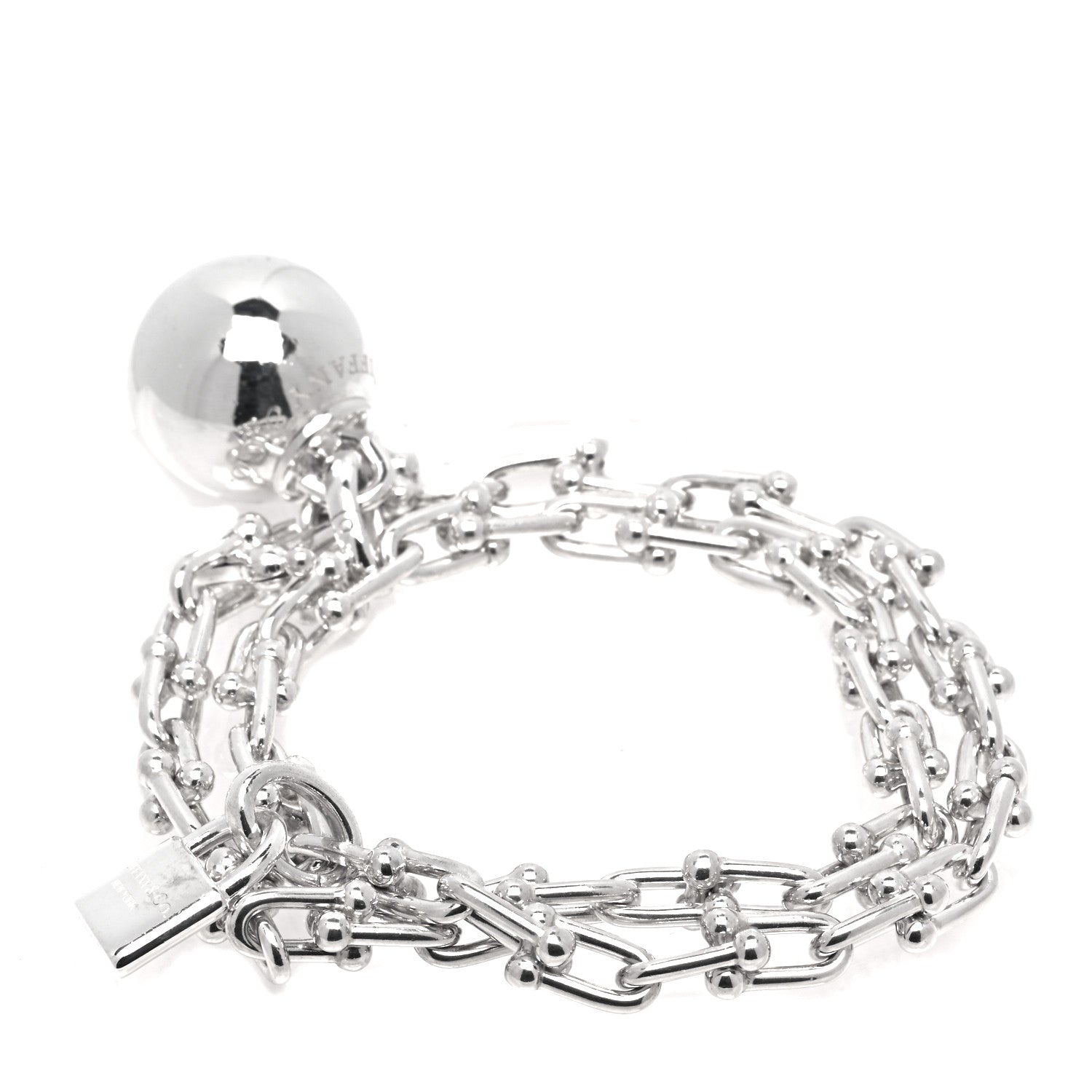 Tiffany Sterling Silver HardWear Wrap Bracelet 2 of 6