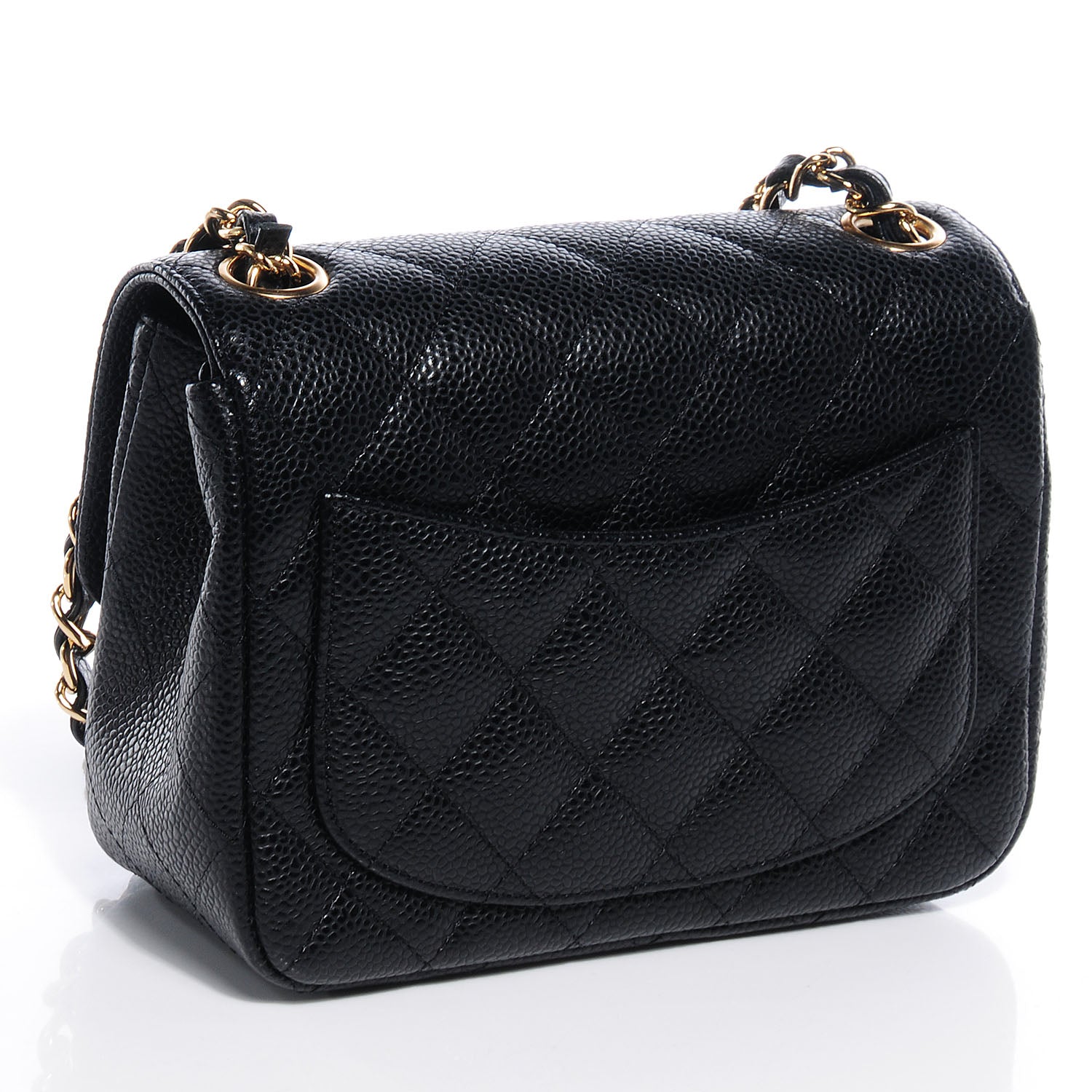 Chanel Caviar Quilted Mini Square Flap Bag Black 4 of 20