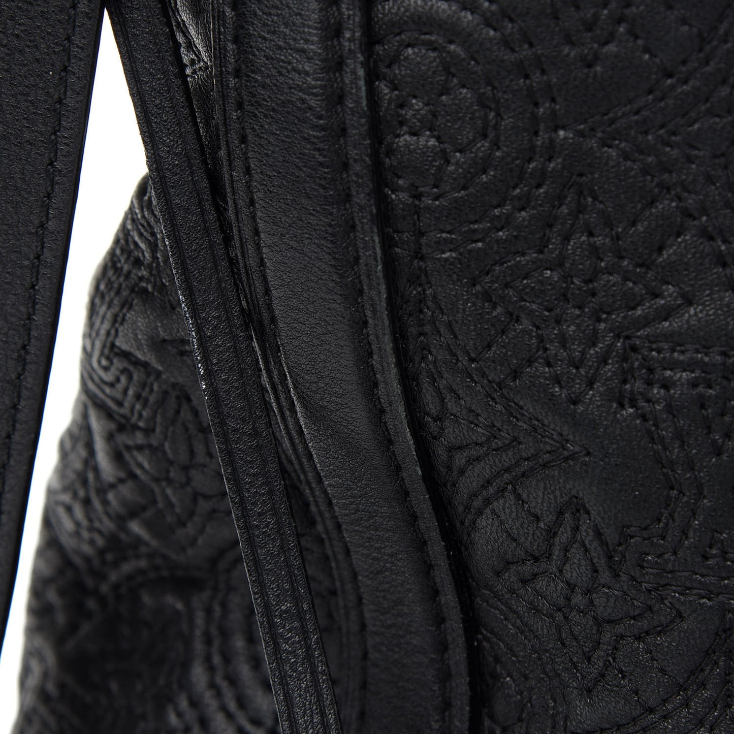 Monogram Lambskin Antheia Ixia PM Black