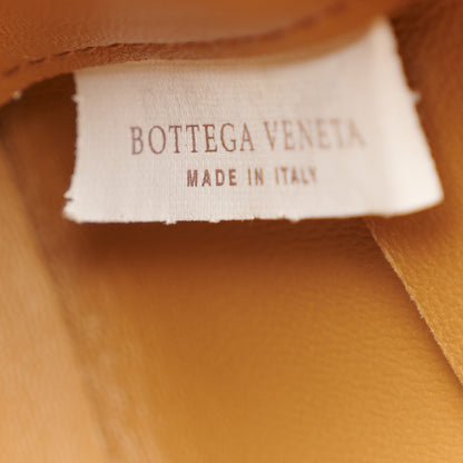 Bottega Veneta Lambskin Maxi Intrecciato Cassette Crossbody Bag Tangerine 7 of 11