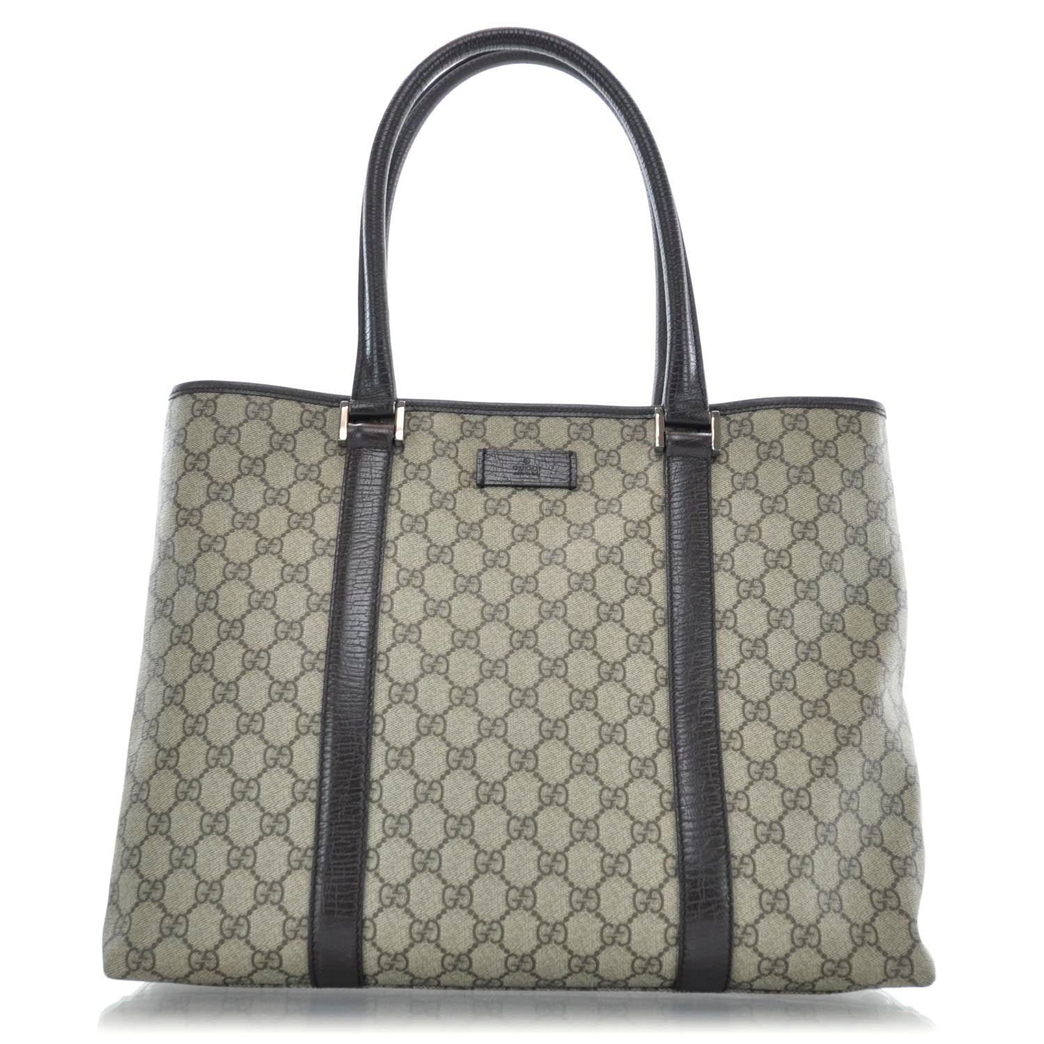 Gucci GG Plus Monogram Medium Joy Tote Dark Brown 1 of 10