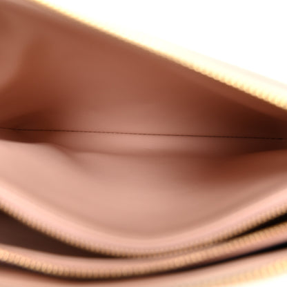 Louis Vuitton Pearlescent Lambskin Embossed Monogram Coussin PM Beige Rose 6 of 11