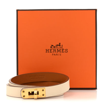 Hermes Swift Kelly Double Tour Bracelet T3 Nata 7 of 7