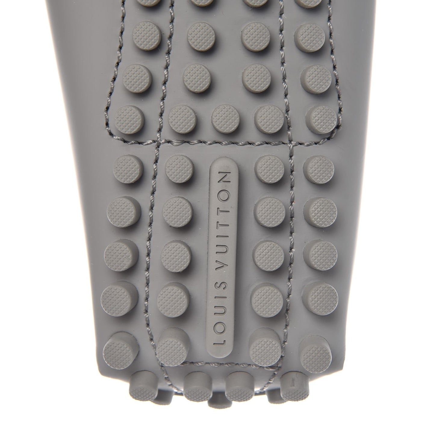 Rubber Mens Hockenheim Mocassins 6 Grey Pink