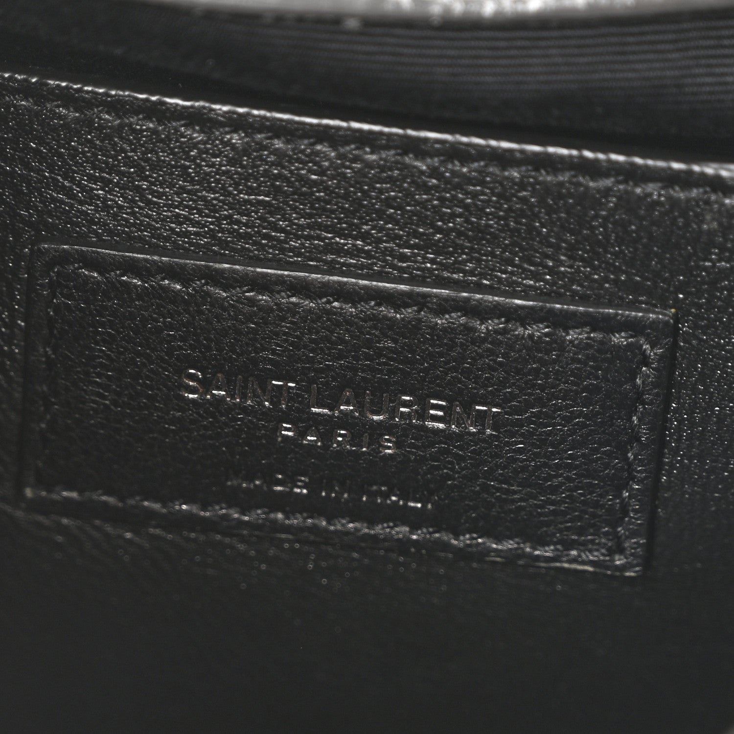 Saint Laurent Crinkled Calfskin Matelasse Monogram Baby Niki Chain Satchel Storm 6 of 10