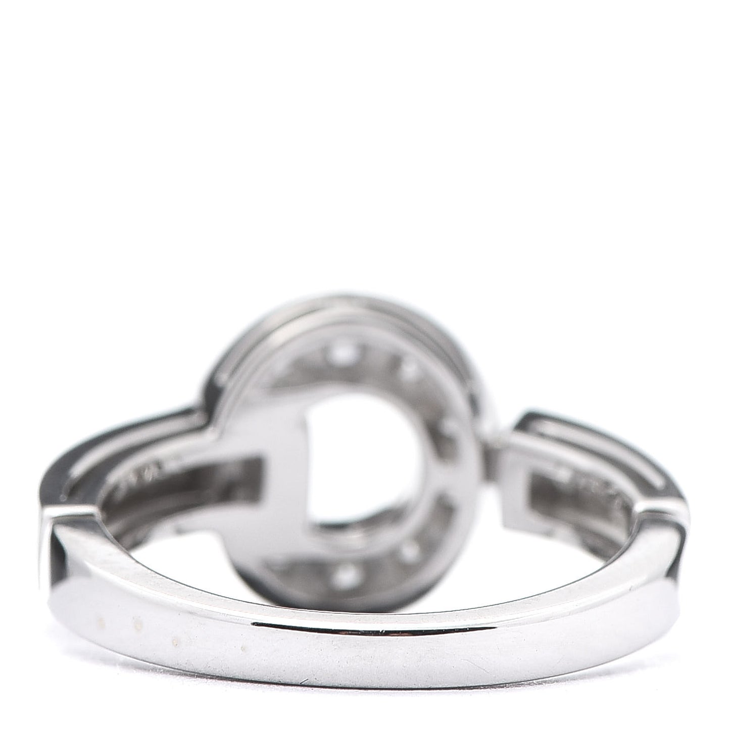 18K White Gold Diamond Bvlgari Bvlgari Ring 49 5