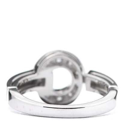 Bulgari 18K White Gold Diamond Bvlgari Bvlgari Ring 49 5 4 of 5
