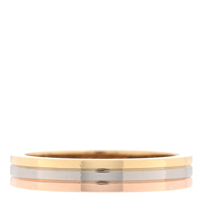 Cartier 18K Pink White Yellow Gold 3.5mm Vendome Louis Cartier Wedding Band Ring 52 6 1 of 6