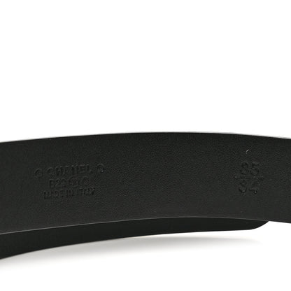Chanel Calfskin CC Heart Belt 85 34 Black 5 of 7
