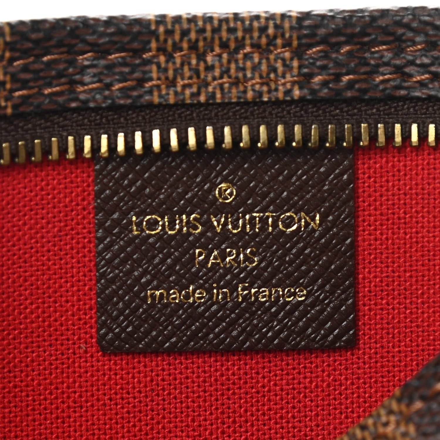 Louis Vuitton Damier Ebene Trousse Make Up Bag Pochette 5 of 6