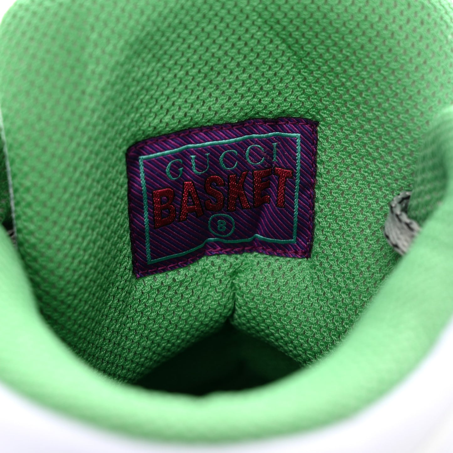 Demetra Mens Basket High Top Sneakers 8 Holly Green Great White Black