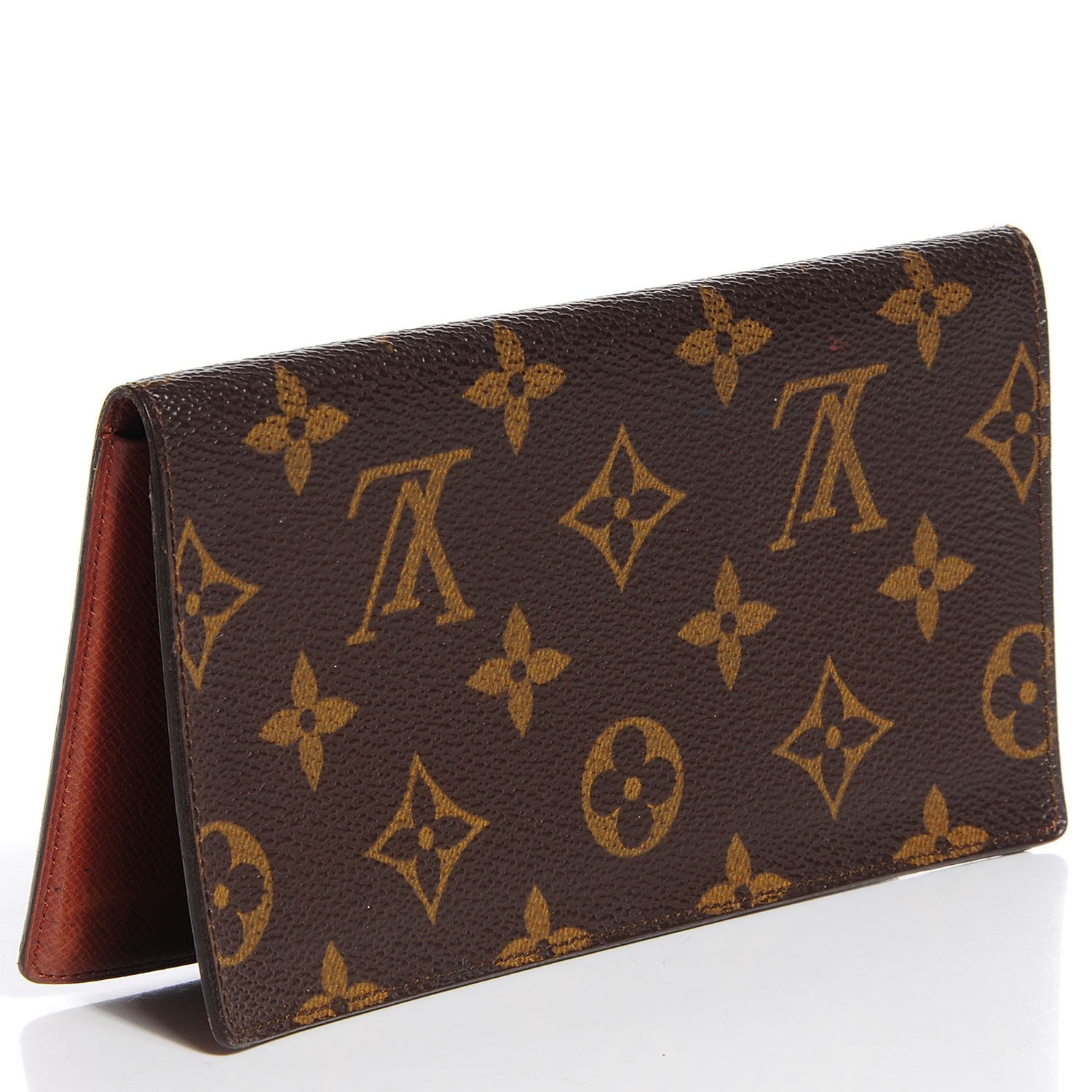 Louis Vuitton Monogram Simple Checkbook Holder Wallet 3 of 7
