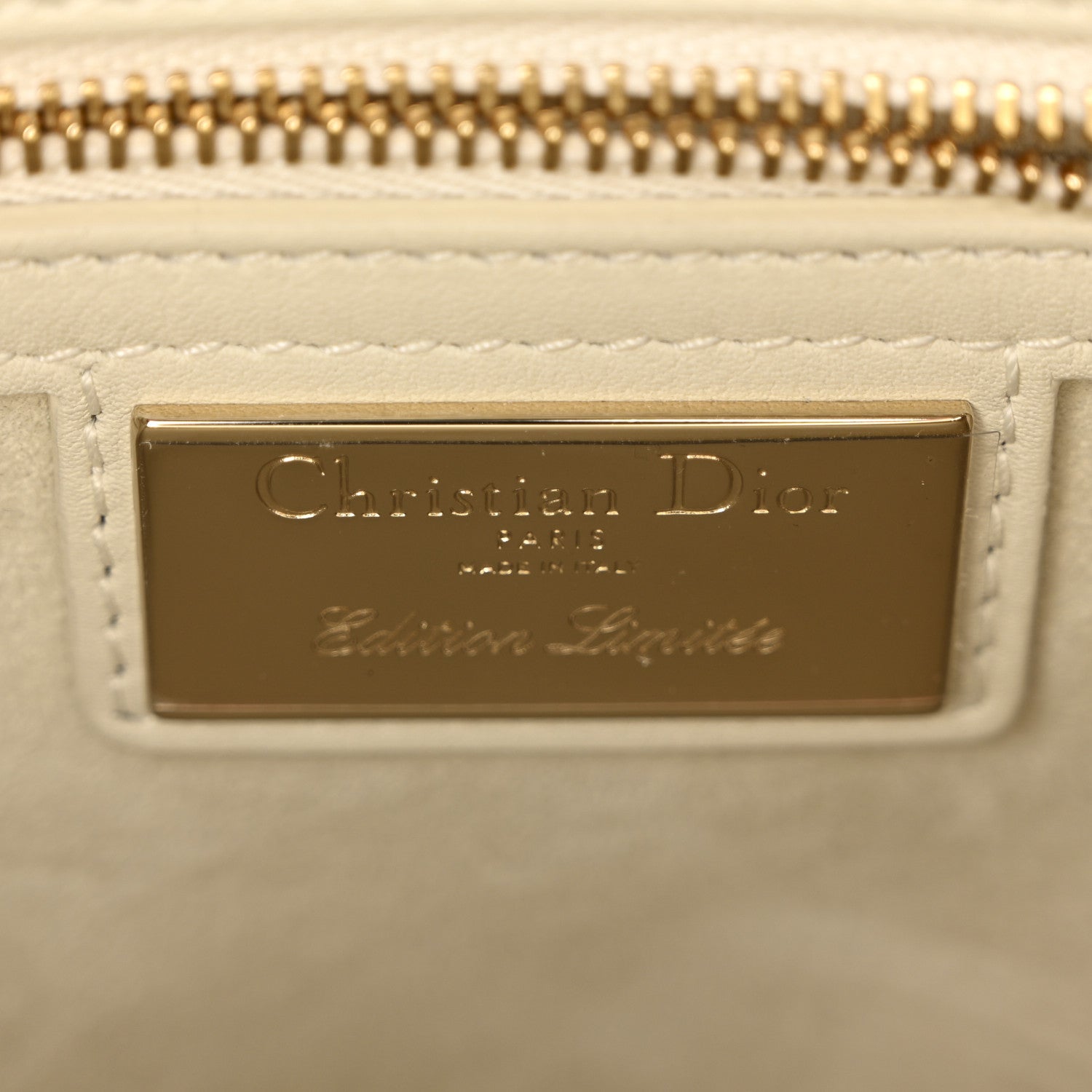 Christian Dior Calfskin Niki De Saint Phalle Amour Medium Lady Dior Off White 6 of 13