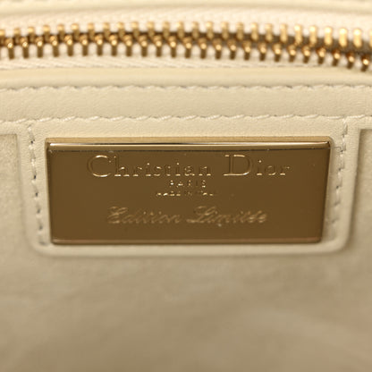 Christian Dior Calfskin Niki De Saint Phalle Amour Medium Lady Dior Off White 6 of 13