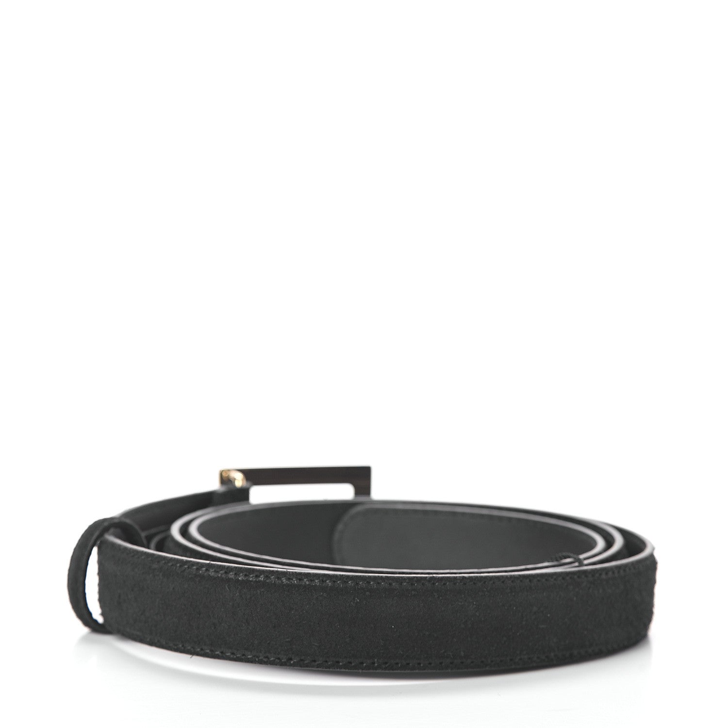 Gucci Suede Icaro G Cube 25mm Belt 105 42 2 of 5
