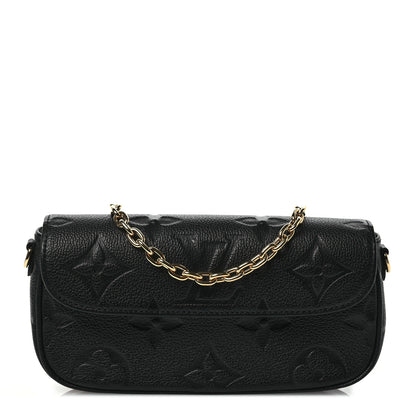 Louis Vuitton Empreinte Monogram Giant Ivy Wallet On Chain Black 1 of 10