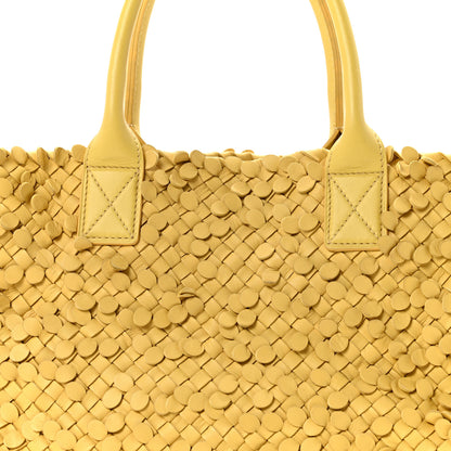Bottega Veneta Nappa Intrecciato Medium Paillettes Cabat Poussin 9 of 15
