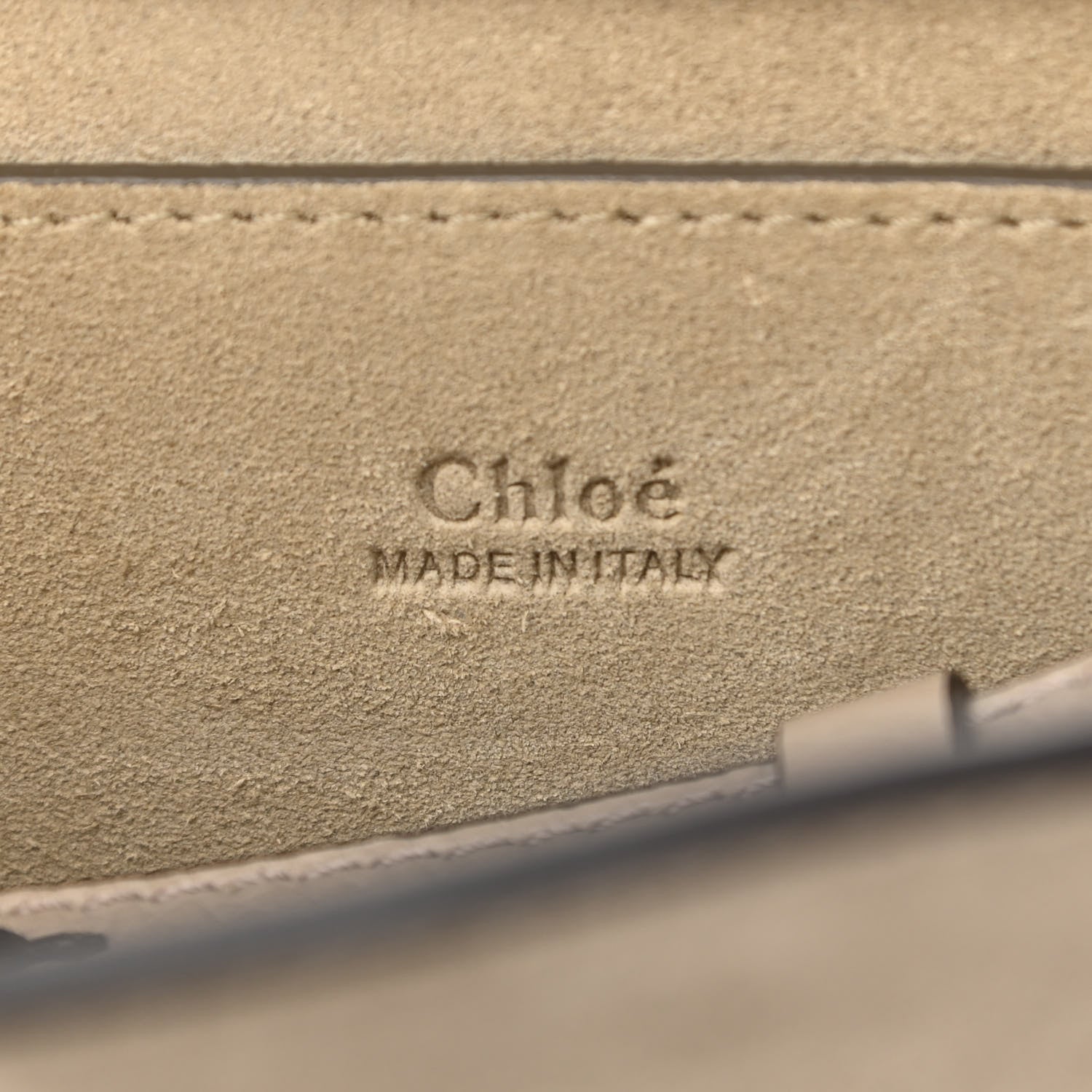 Chloe Calfskin Suede Small Pixie Bag Motty Grey 8 of 11