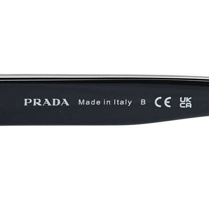 Prada Acetate Sunglasses SPR 16X-F Black 5 of 7