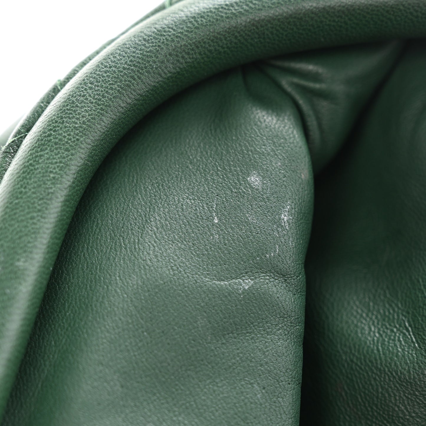 Nappa Maxi Intrecciato The Pouch Oversized Clutch Raintree