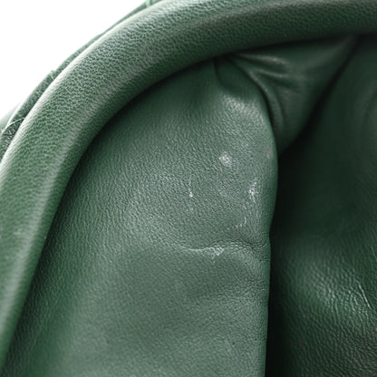 Bottega Veneta Nappa Maxi Intrecciato The Pouch Oversized Clutch Raintree 11 of 12