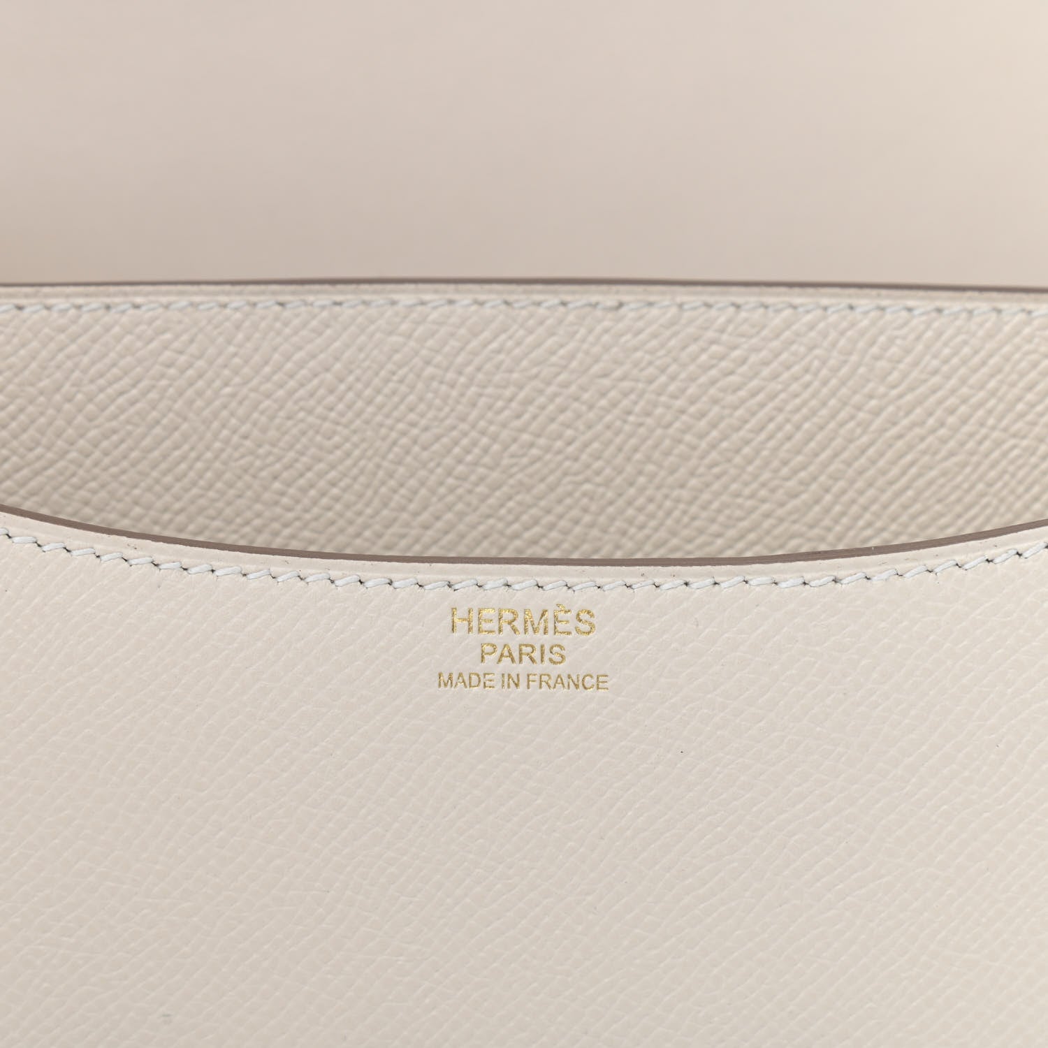 Hermes Epsom Constance 24 Craie 6 of 9