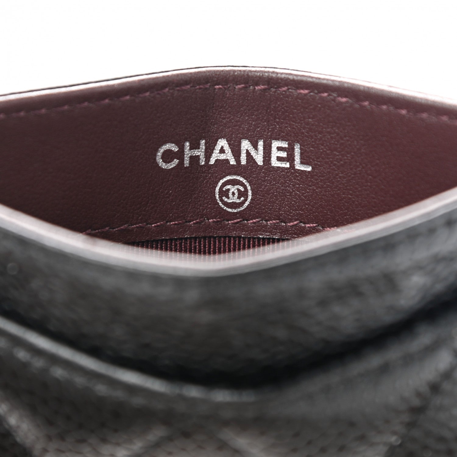 Chanel Caviar Quilted Card Holder Black 6 of 8