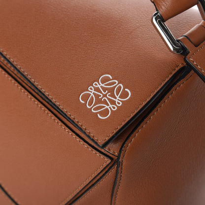 Loewe Calfskin Medium Puzzle Bag Tan 10 of 11