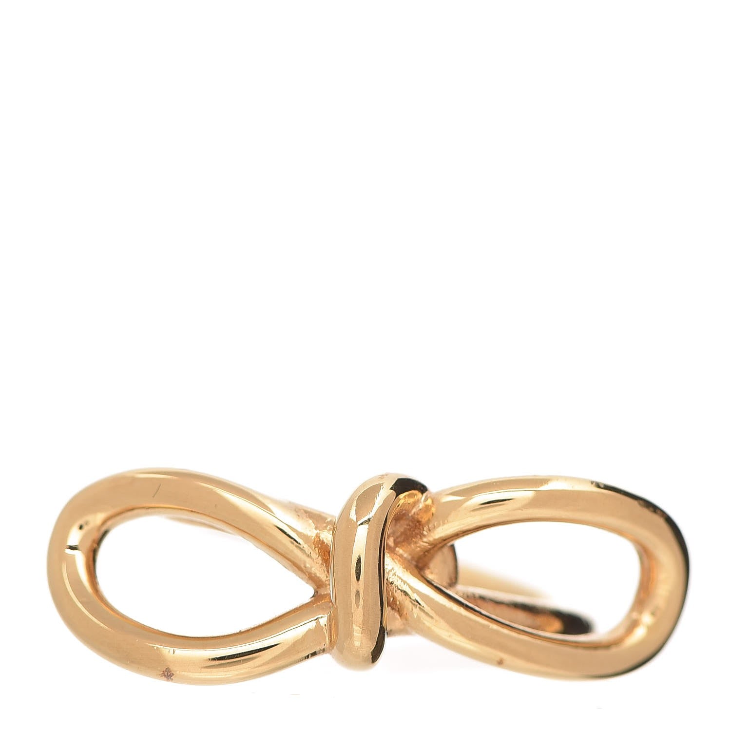 Balenciaga Boucle Bow Ring 5 Gold 1 of 6