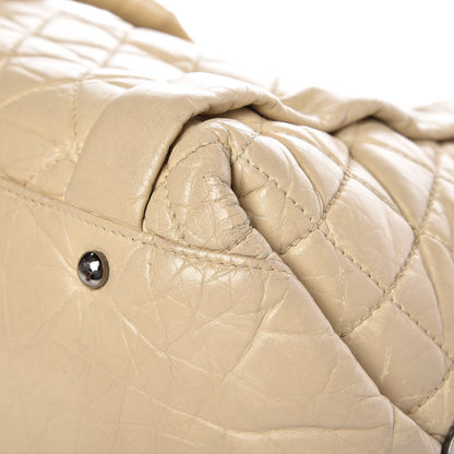 Chanel Distressed Lambskin Vintage Ligne Lady Braid Tote Ivory 9 of 14