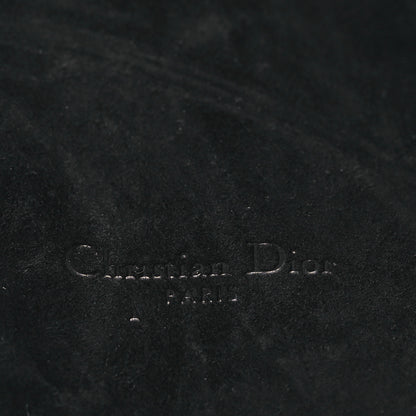Christian Dior Grained Calfskin Caro Double Pouch Black 6 of 9