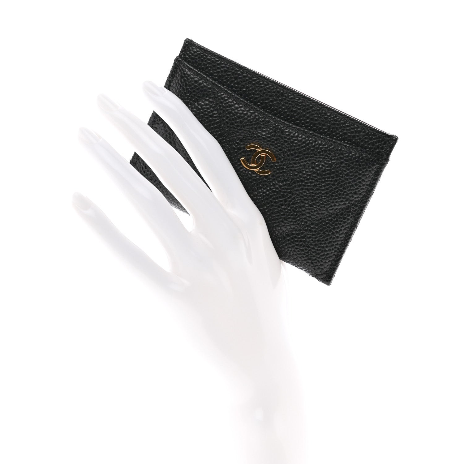 Chanel Caviar Quilted Card Holder Black 2 of 8
