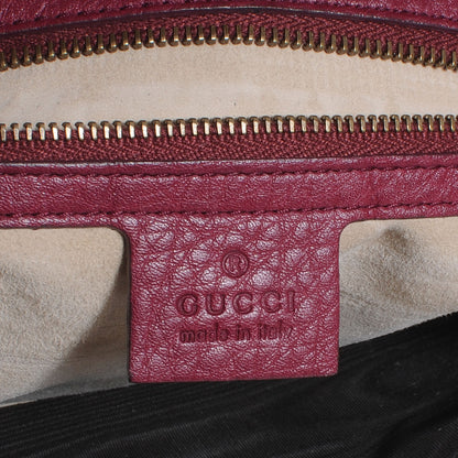 Gucci Cellarius Calfskin Medium 1973 Top Handle Satchel Cherry Gloss 6 of 7